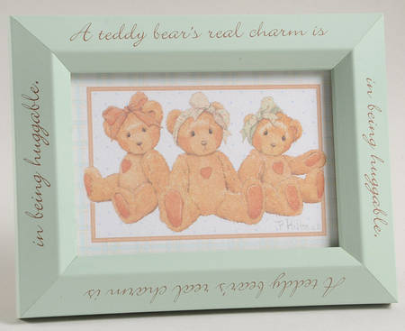 Cherished Teddies Frame-Holds 3" X 4"