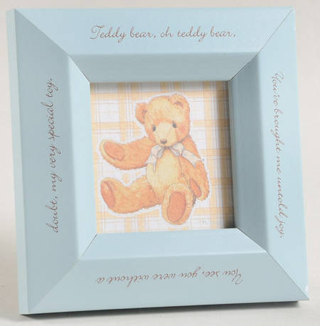 Cherished Teddies Square Frame-Holds 2'' X 2''