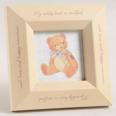 Cherished Teddies Square Frame-Holds 2'' X 2''