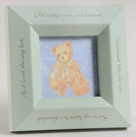 Cherished Teddies Square Frame-Holds 2'' X 2''