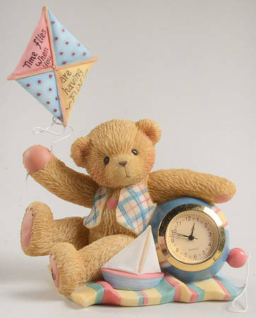 Cherished Teddies Mini Clock