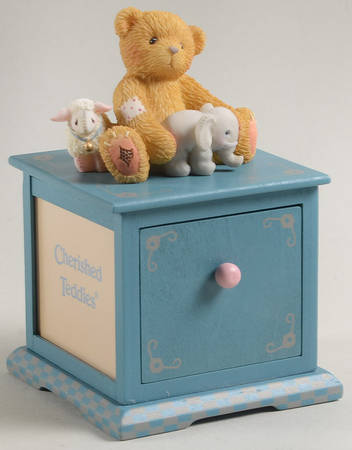 Cherished Teddies Photo Box & Lid