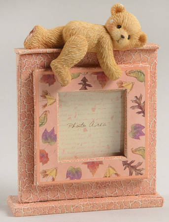 Cherished Teddies Square Frame-Holds 2" X 2"