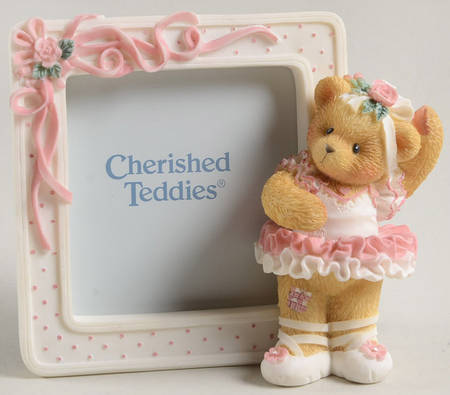 Cherished Teddies Square Frame-Holds 2 1/2" X 2 1/2"