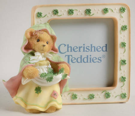 Cherished Teddies Square Frame-Holds 2 1/2" X 2 1/2"