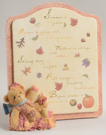Cherished Teddies Plaque