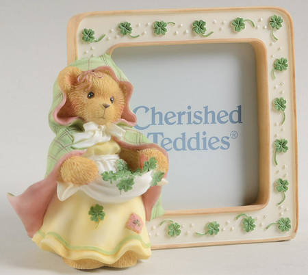 Cherished Teddies Square Frame-Holds 2'' X 2''