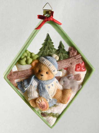 Cherished Teddies Set of 3 Mini Wall Plaques
