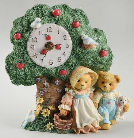 Cherished Teddies Hanging Wall Clock