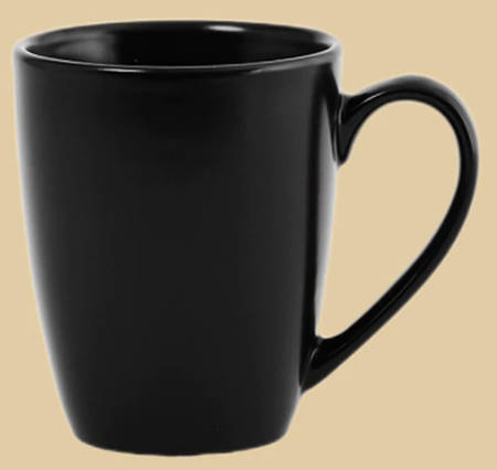 Euro Essential Matte Black Mug