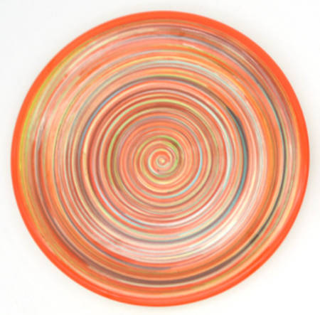 Raia Orange Salad Plate