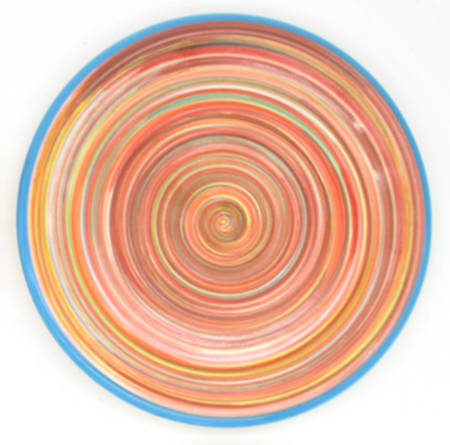 Raia Orange by Euro Ceramica