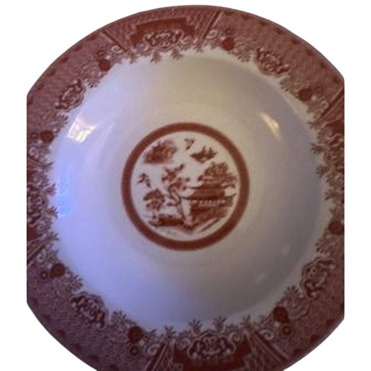 Chinese Garden Red by Emerald Collection