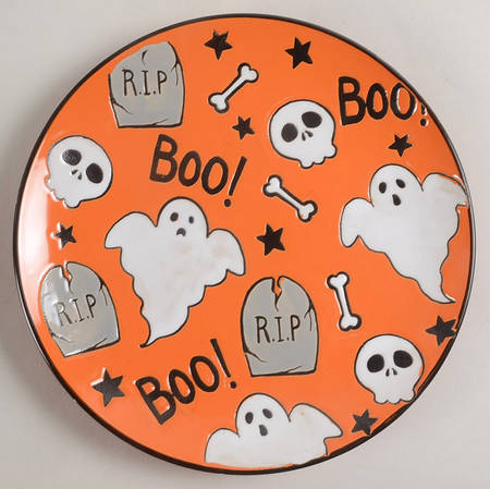 Melton Ghost Salad Plate
