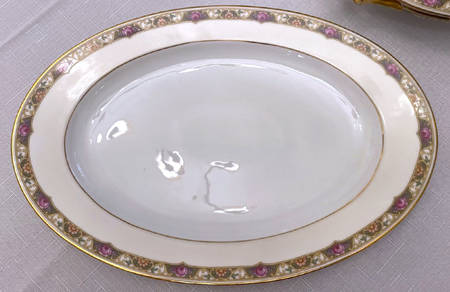 6577 14" Oval Serving Platter