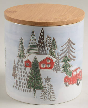 Elk Ridge Holiday Medium Canister & Lid