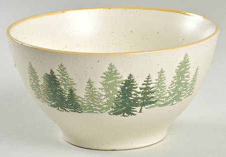 Forest Woods (Evergreen Forest) Soup/Cereal Bowl