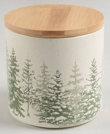 Forest Woods (Evergreen Forest) Small Canister & Wood Lid