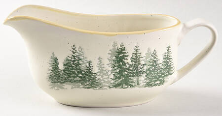Forest Woods (Evergreen Forest) Gravy Boat