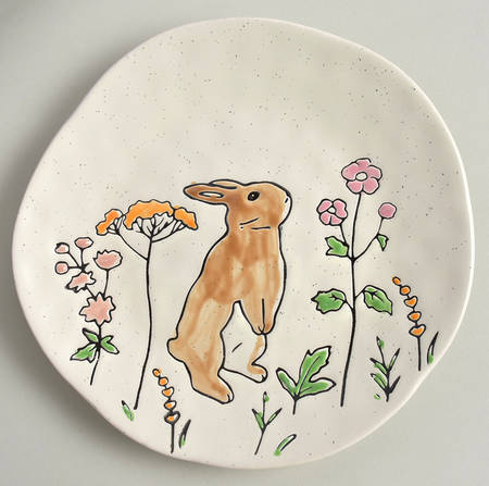 Franny Bunny Salad Plate