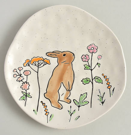 Franny Bunny Appetizer Plate