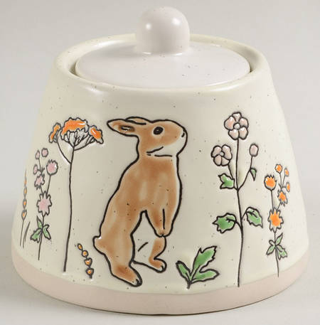 Franny Bunny Sugar Bowl & Lid