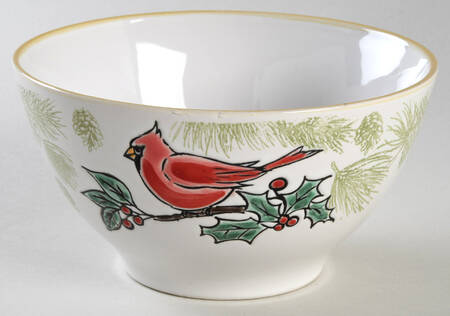 Evelyn Cardinal Soup/Cereal Bowl