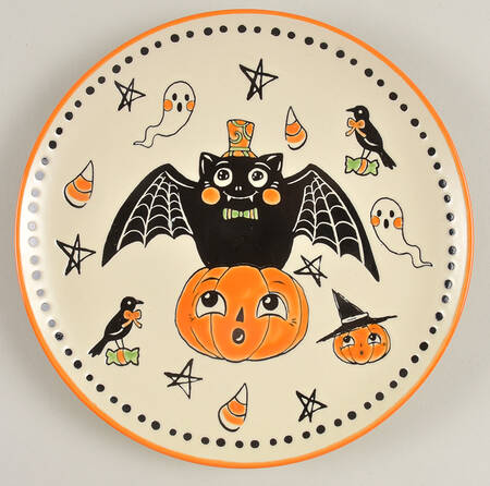 Creep Show Salad Plate