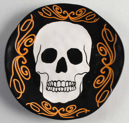 Vanny Halloween Salad Plate