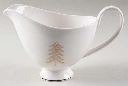 Golden Pine Gravy Boat