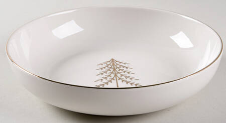 Golden Pine Individual Dinner Bowl