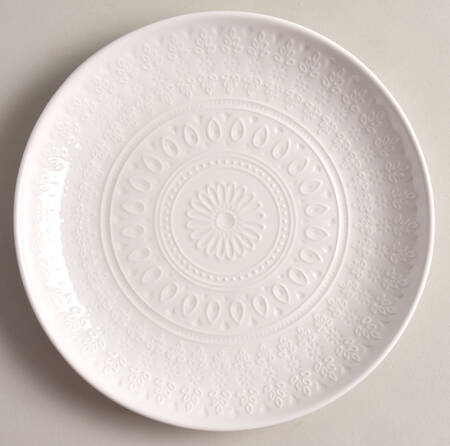 Fez-White Salad Plate