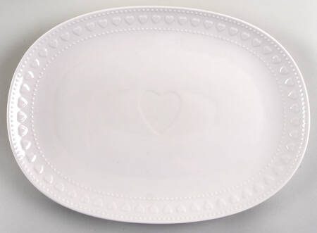 Amour 14" Oval Serving Platter