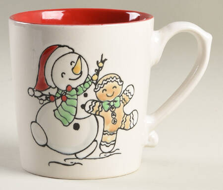Watercolor Gingerbread Holiday Mug