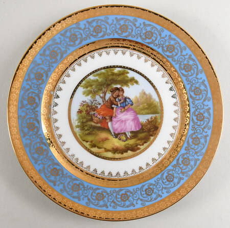 EWL4 Salad Plate by Ernest Leitner Wiesau-Weltarbeit