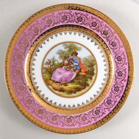 EWL4 Salad Plate by Ernest Leitner Wiesau-Weltarbeit