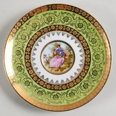 EWL4 Saucer for Footed Cup by Ernest Leitner Wiesau-Weltarbeit