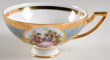 EWL4 Footed Cup by Ernest Leitner Wiesau-Weltarbeit