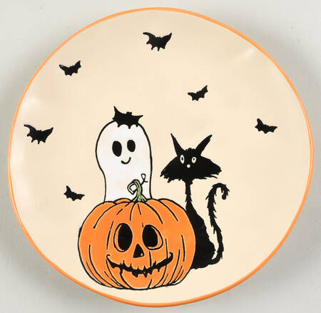 Brixton Halloween Salad Plate