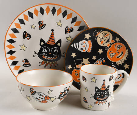 Chillcat 4 Piece Place Setting