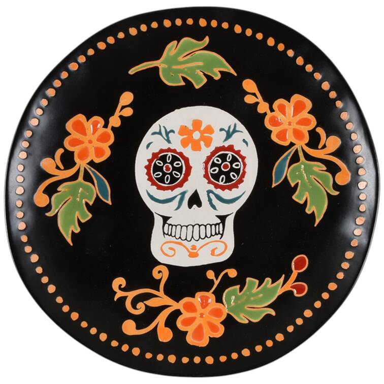 Bones and Blossoms Salad Plate