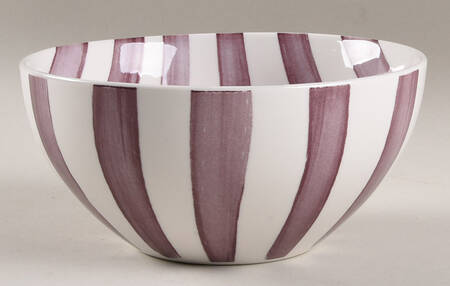 Stripe Soup/Cereal Bowl by Eaton Dining