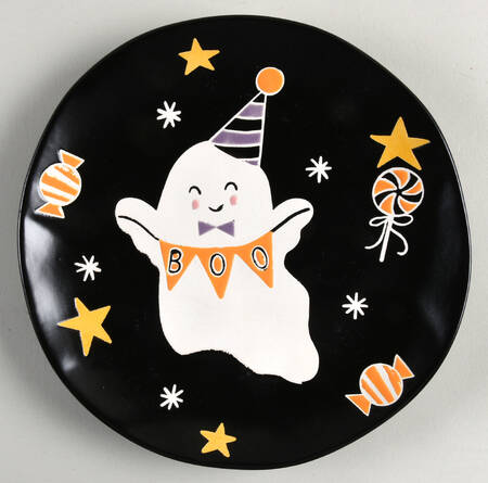 Whimsical Wanda Ghost Salad Plate