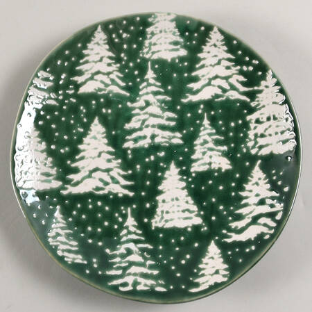 Juniper Forest Salad Plate