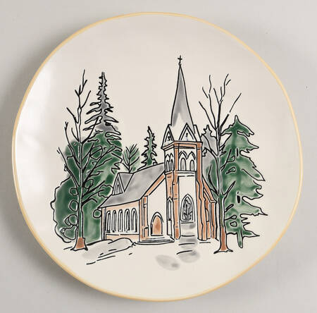 Ringing Bells Salad Plate