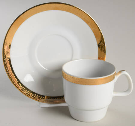 EPI494 Flat Cup & Saucer Set