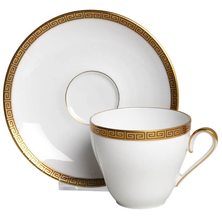 W6589 Flat Cup & Saucer Set