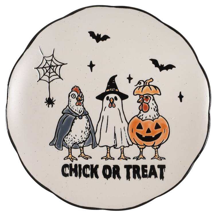 Chick Or Treat Appetizer Plate