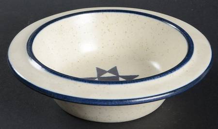 American Quilt Rim Cereal Bowl