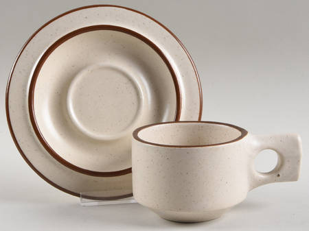 Spokane Flat Cup & Saucer Set